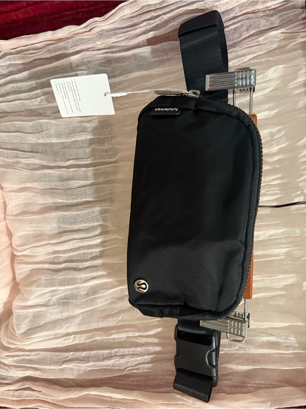 lululemon athletica Black belt bag